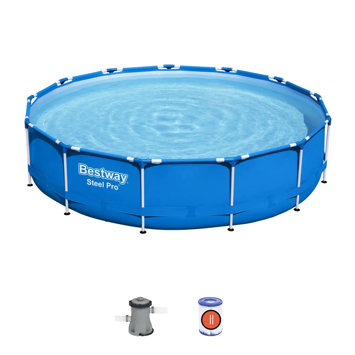Bestway 5612E Piscina Fuori Terra Steel PRO da 396 x 84 cm