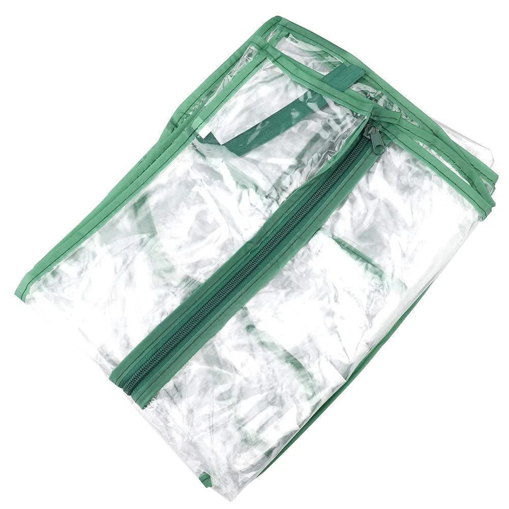 Copertura di ricambio per serra, in PVC trasparente impermeabile, per serra a 4 livelli, tenda per serra per piante e fiori da giardino e da esterni, 69 x 49 x 160 cm (solo copertura)