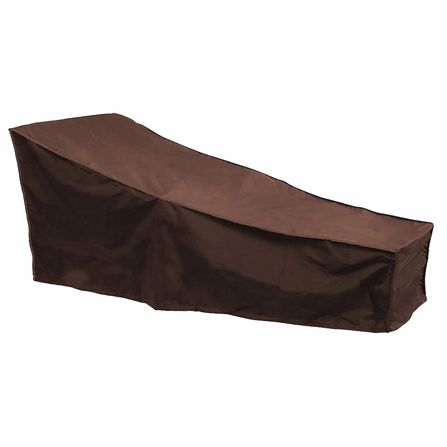 Rengue Copertura per Poltrona Lounge da Esterno 190, in taffetà di Poliestere Rivestito in Argento, Copertura per Mobili da Giardino, 208 X 76 X 41 Cm, Protezione Dalle Intemperie con Coulisse per