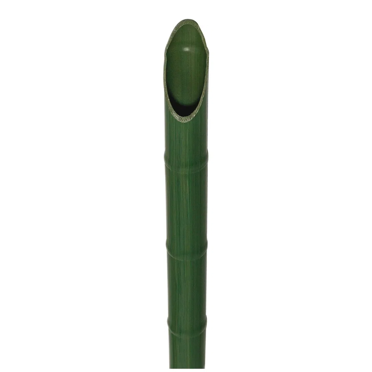 10 pz Tutori in Bambù, Cannette in Plastica Effetto Bamboo, per Giardinaggio, Orti, Agricoltura, Serre, Vivai, Giardini, Canne Reggi Piante per Sostegno e Ancoraggio (Ø 19 mm. - h. cm 130)