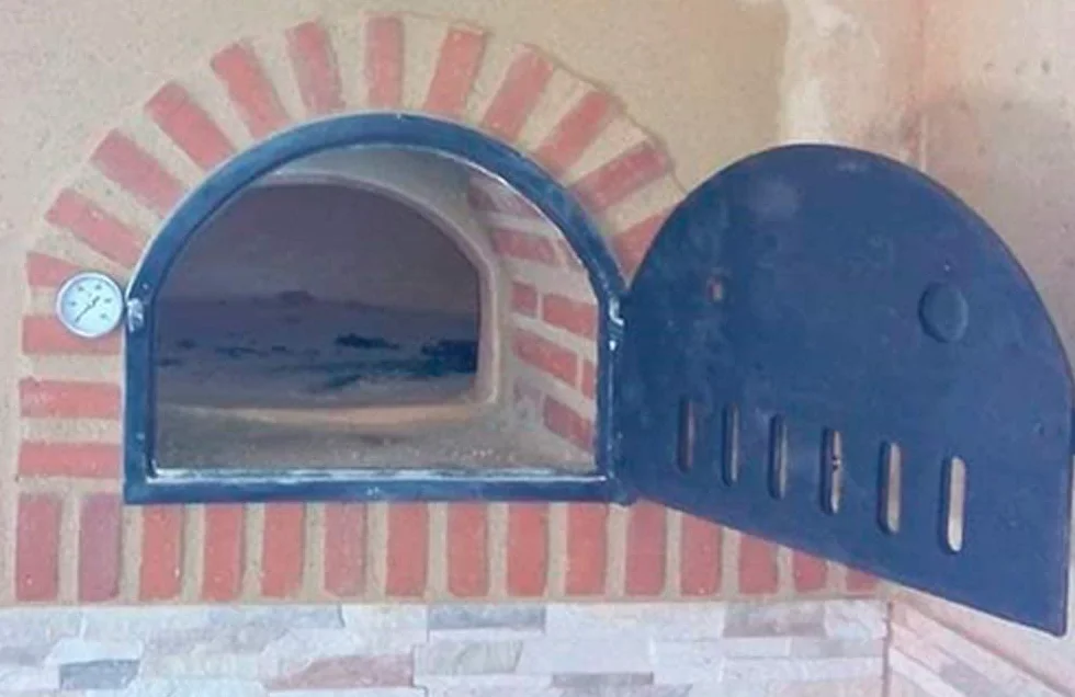 Termometro per Forno a Legna, Scala da 0 a 500ºC con Guaina da 20 cm