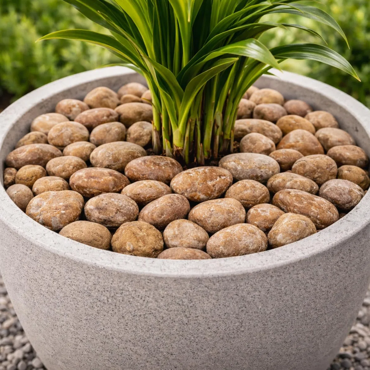 VIRSUS Ciottoli Marmo Rosso Verona, Sacca da 25kg, Sassi con Angoli arrotondati per Decorazione Ornamento Giardino, Pietre Naturali per Vaso Fiori, Acquario, Diametro 15-25 mm