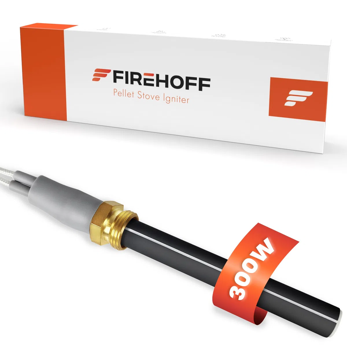 Candela ceramica per stufa a pellet NORDICA EXTRAFLAME/SKIA/RAVELLI/DAL ZOTTO – PSx 6-240-B – 300W, Ø11,55mm, 89mm, Modello non forato – Pezzo originale OEM GIAPPONE – GARANZIA 2 ANNI