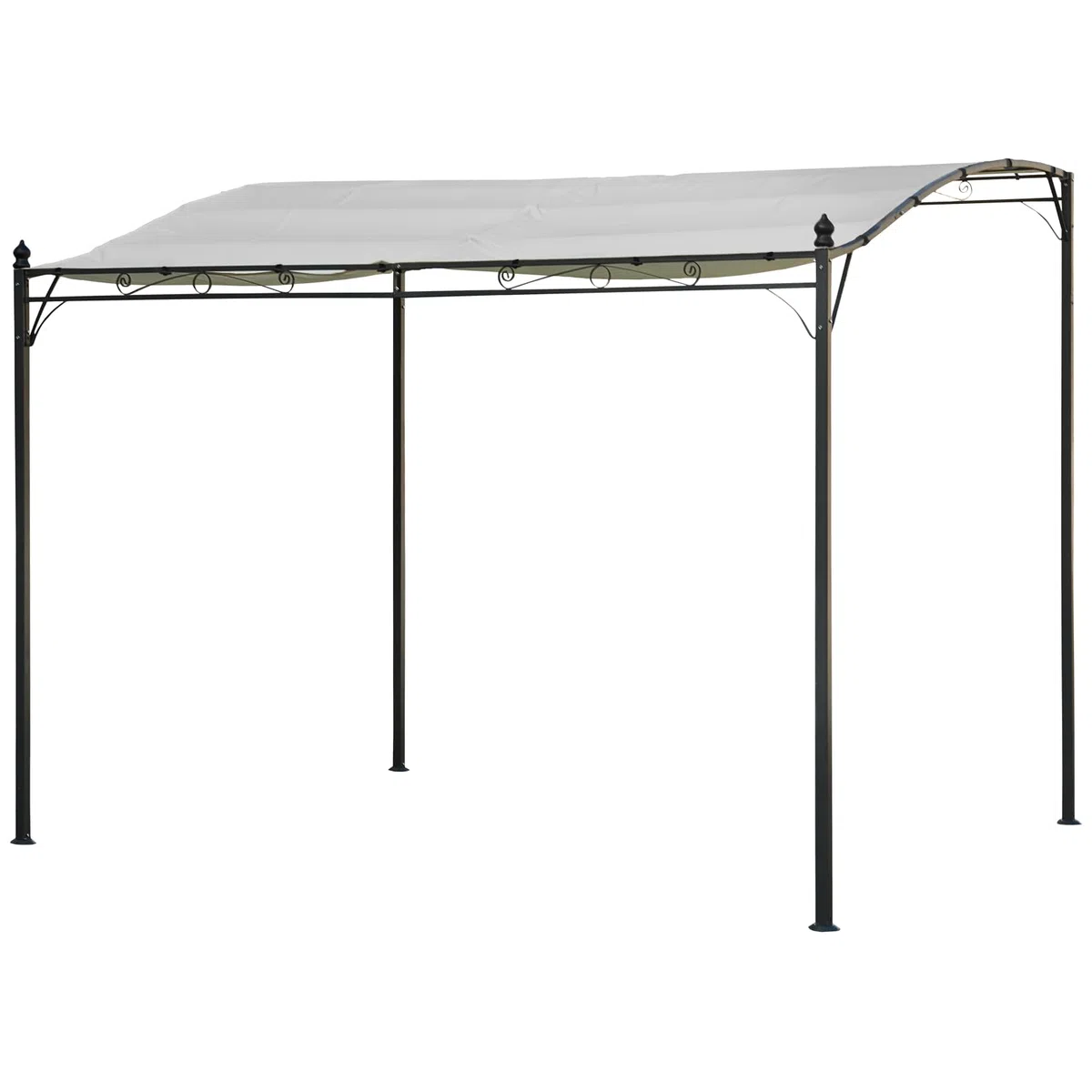 Pergola a parete 3 × 2,5 m NICE beige