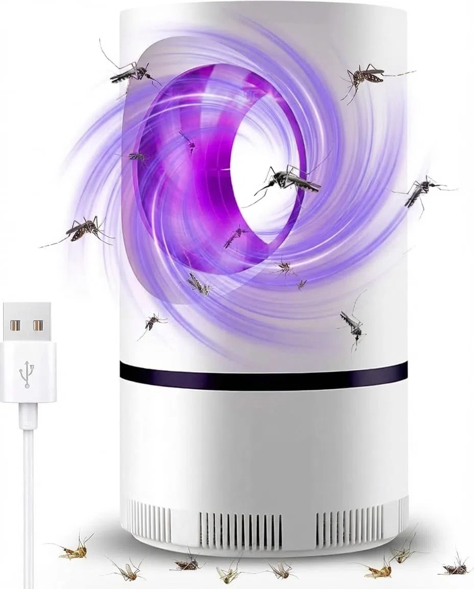 Lampada Antizanzare,Lampada per Zanzara 2026,Antizanzare Elettrico da Interno,USB Zanzariera Elettrica Portatile Antizanzare Lampada Interni con Luce UV,Alto-efficiente Trappola Zanzare Anti Insetti