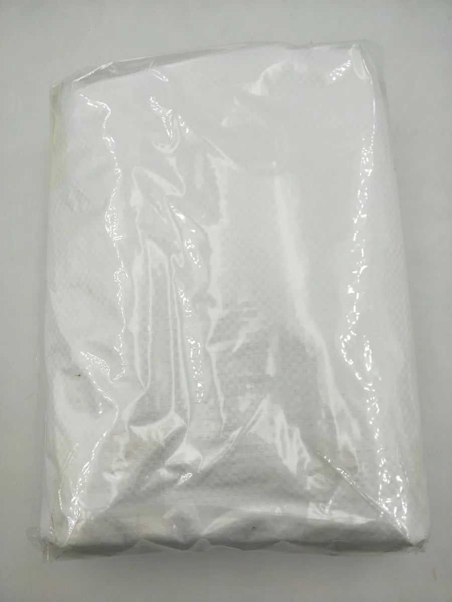 Sacchi per Giardinaggio e Macerie - 15 Pezzi Borsa Antiallagamento Bianca Riutilizzabile per Sabbia e Detriti 70x113 cm