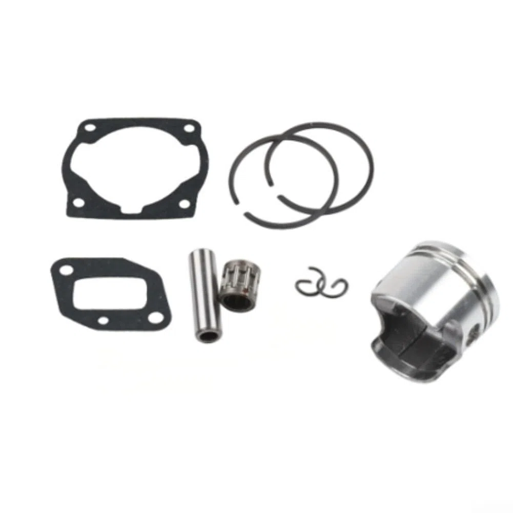 Cilindro da 44 mm e kit pistone per decespugliatore motore 52CC 44-5 Set di ricambio compatibile con modelli di motore standard 44-5 (A)