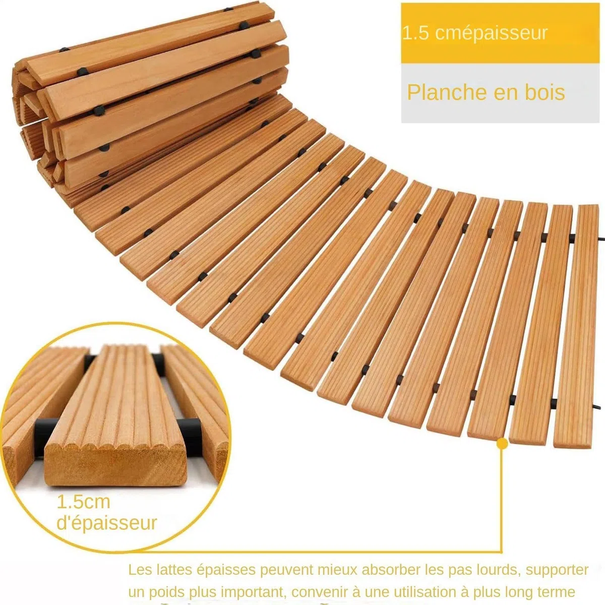 Passerella In Legno Percorso Antiscivolo Facile Da Installare | Passerella Per Esterni In Legno Per Giardinieri, Appassionati, Paesaggisti, Cortile, Matrimonio, Patio, Ingresso E Area