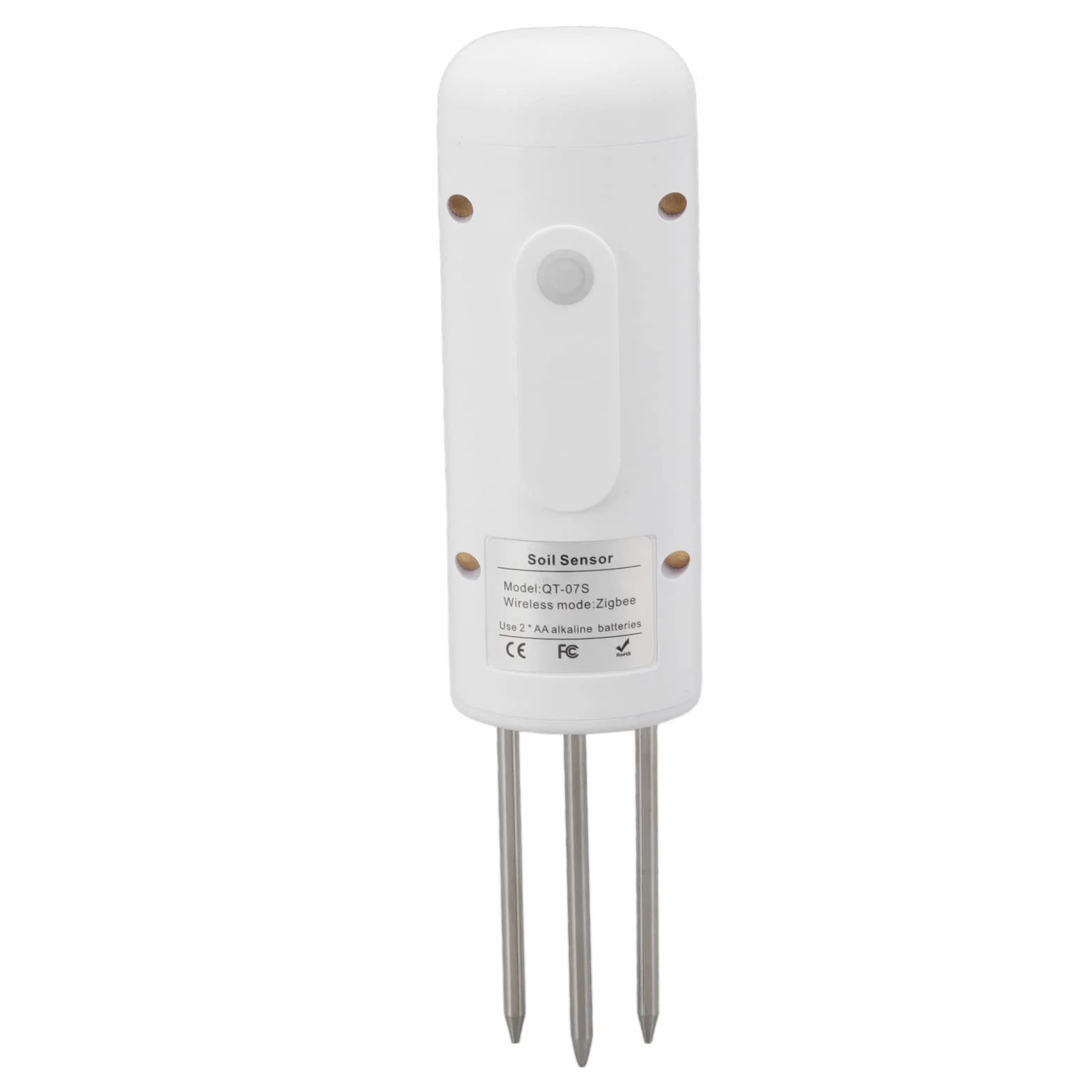 Strumento di Misurazione della Temperatura e Dell'umidità del Sensore del Suolo Wireless con Istruzioni Compatibili con i Monitor del Suolo delle Piante in Vaso da Giardinaggio Zigbee
