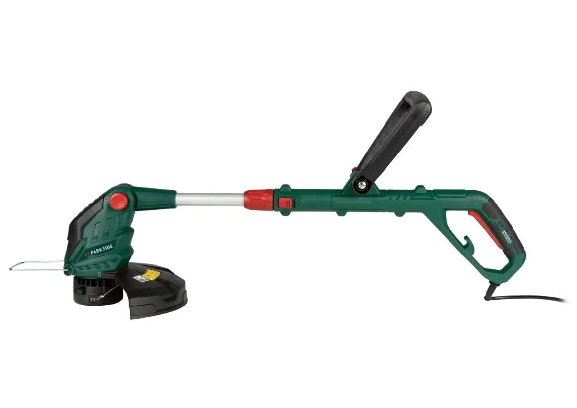 PARKSIDE PRT 550 A5, 550 W Tagliaerba a filo Nero Stile elettrico Walk Mowers