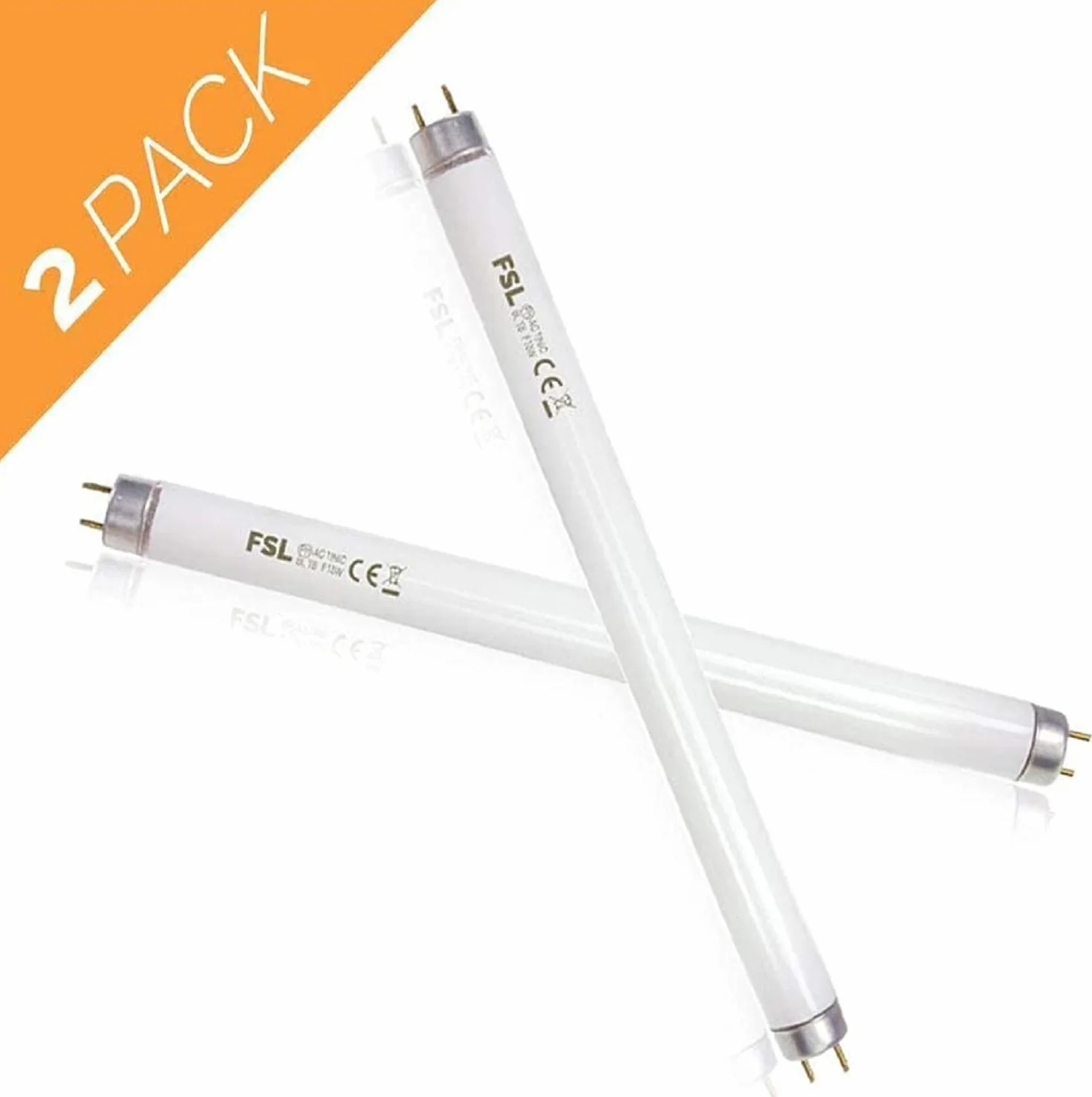 ASPECTEK 10W Mosquito Killer Replacement Bulbs, 2-Pack