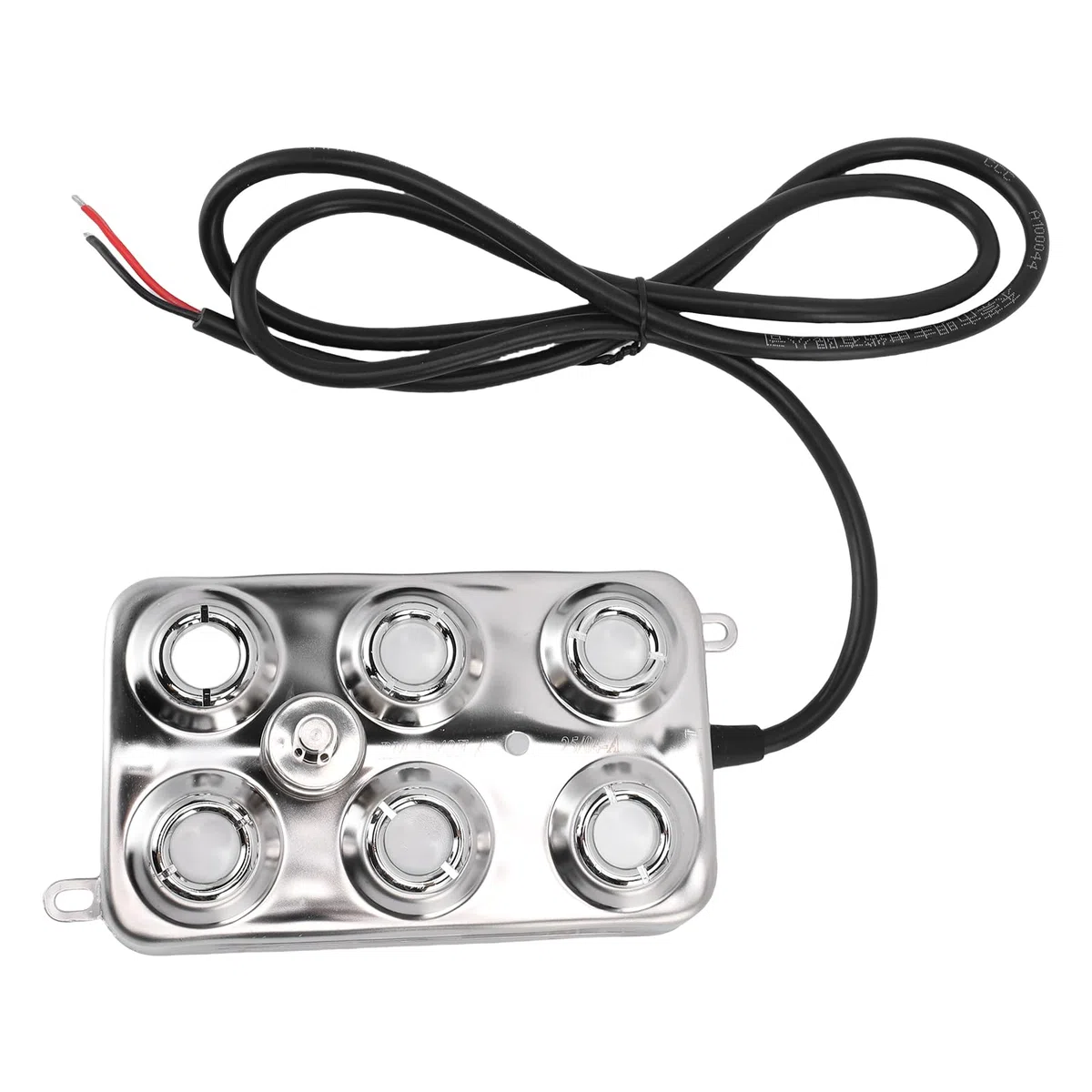 Design Stabile di Umidificazione del Nebulizzatore Ad Ultrasuoni a 6 Teste per Prato da Giardino con Stagno 5L / H 250W IP67 a Prova di Acqua