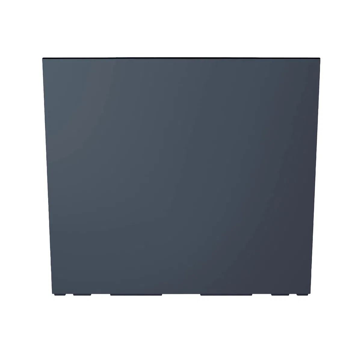 IMJ-Global Set di 3 Vasi per Fiori Piante Rettangolari Urbi Case T In Plastica 58x18x49,8cm Da Interno Esterno Neri Volume 44 Litri Design Moderni