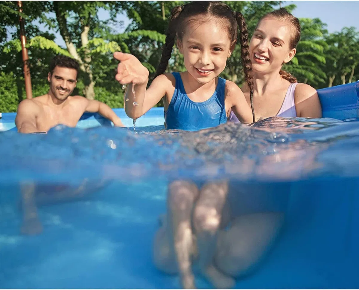 Piscina Fuori Terra/ Telaio Acciaio 1m 1.5m 2m 2.5m 3m 4m 5m 6m 7m 8m 9m 10m Diametro Piscina Rotonda Fuori Terra, Gonfiabile Profondo 60 80 100 120cm Extra Large Frame Pool / Piscine Incorniciate ( C