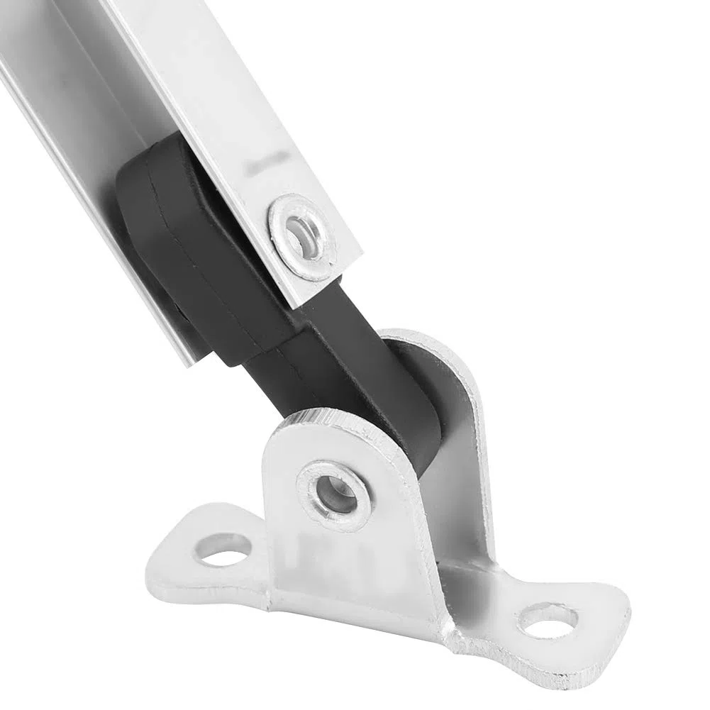 Barra Apri Finestra Manuale per Serra in Alluminio con Kit Fissaggio, Ventilazione Tetto Giardinaggio Agricoltura Lunghezza 39 cm