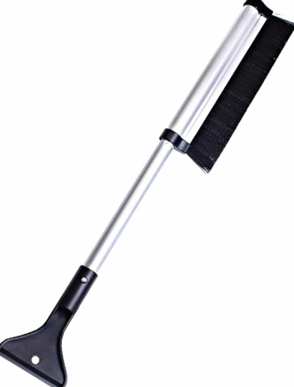 Raschietto per Ghiaccio, Spazzola telescopica per Neve in Lega di Alluminio per Auto, Pala per Ghiaccio, rimozione della Neve, antighiaccio, Pala Multifunzione, Forniture per Pale da Neve in