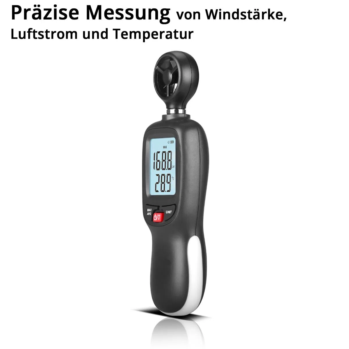 STAHLWERK Set di strumenti di misura - set per la misurazione del clima e della luce con anemometro, termoigrometro e luxmetro per la misurazione della velocità dell'aria, della temperatura, dell'umid