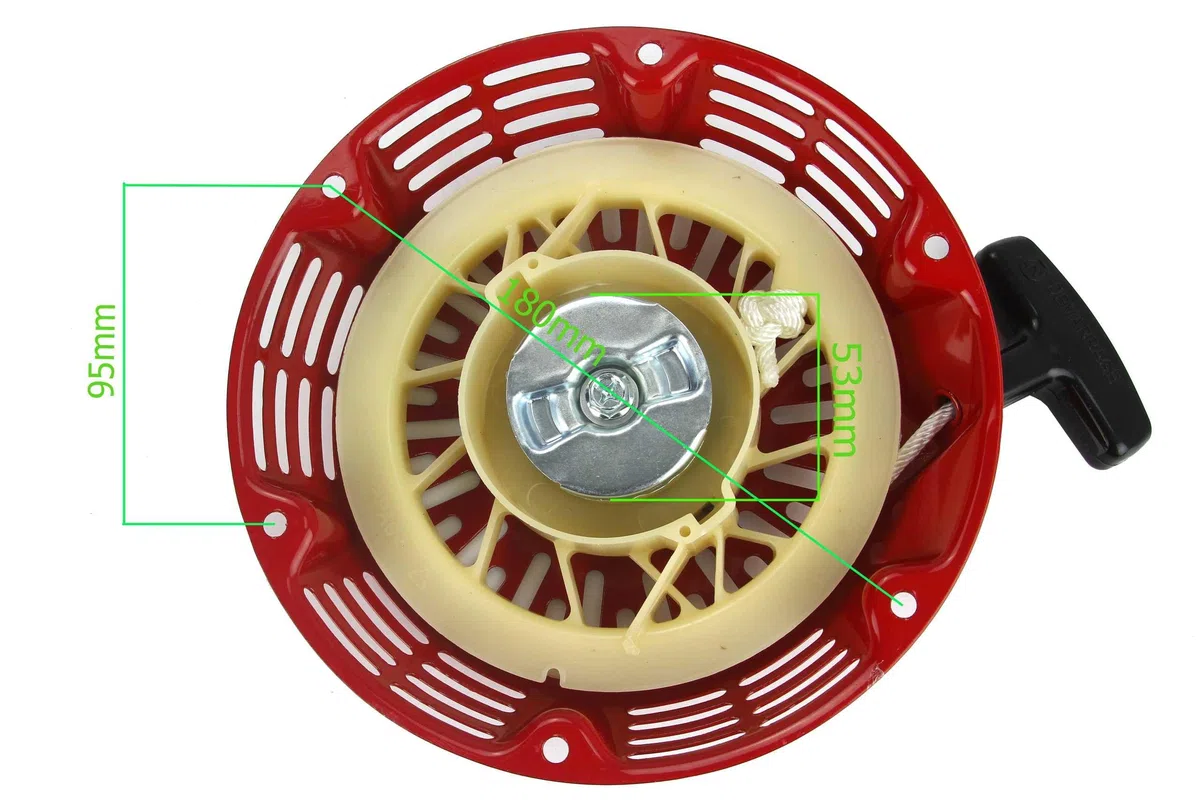 Starter Gruppo Avviamento a strappo per Generatore con motore a scoppio 9CV Honda GX270/240