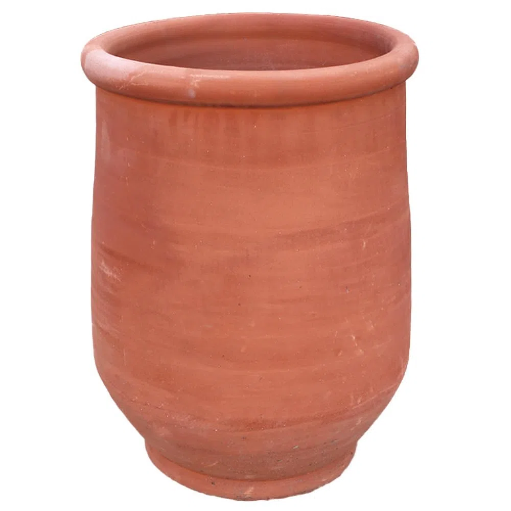 Vaso Marocchino in Terracotta Artigianale H 48/50 cm Diam 33/35 cm Peso 14kg
