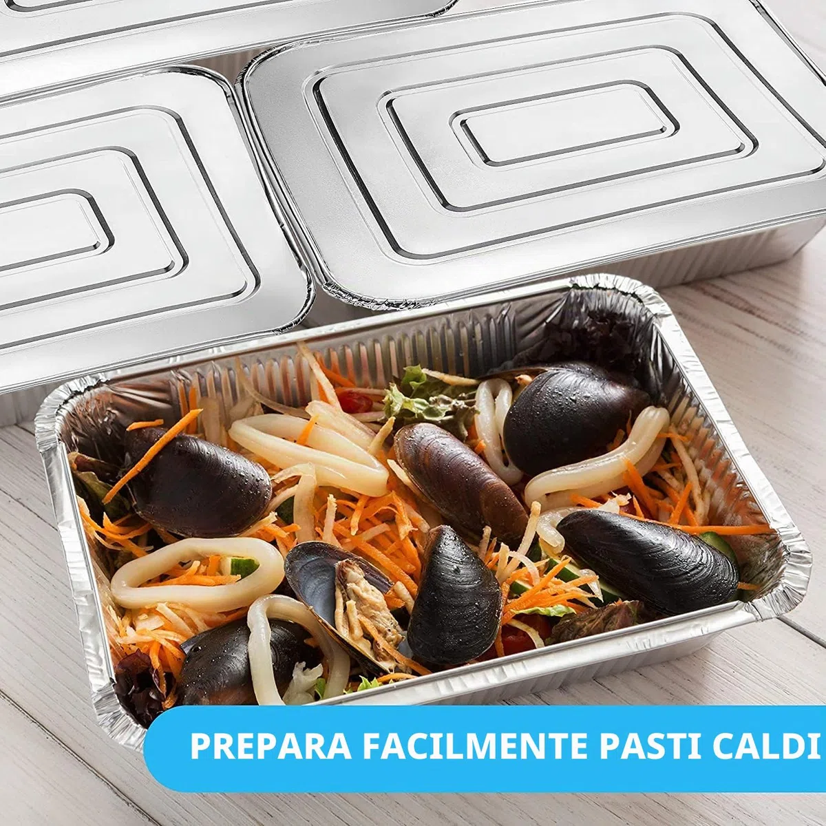 Ciotole in alluminio per barbecue, 30 pezzi, usa e getta, in alluminio, con spazzole in silicone per forno, arrosti, cottura (25 x 400 ml, 5 x 900 ml)