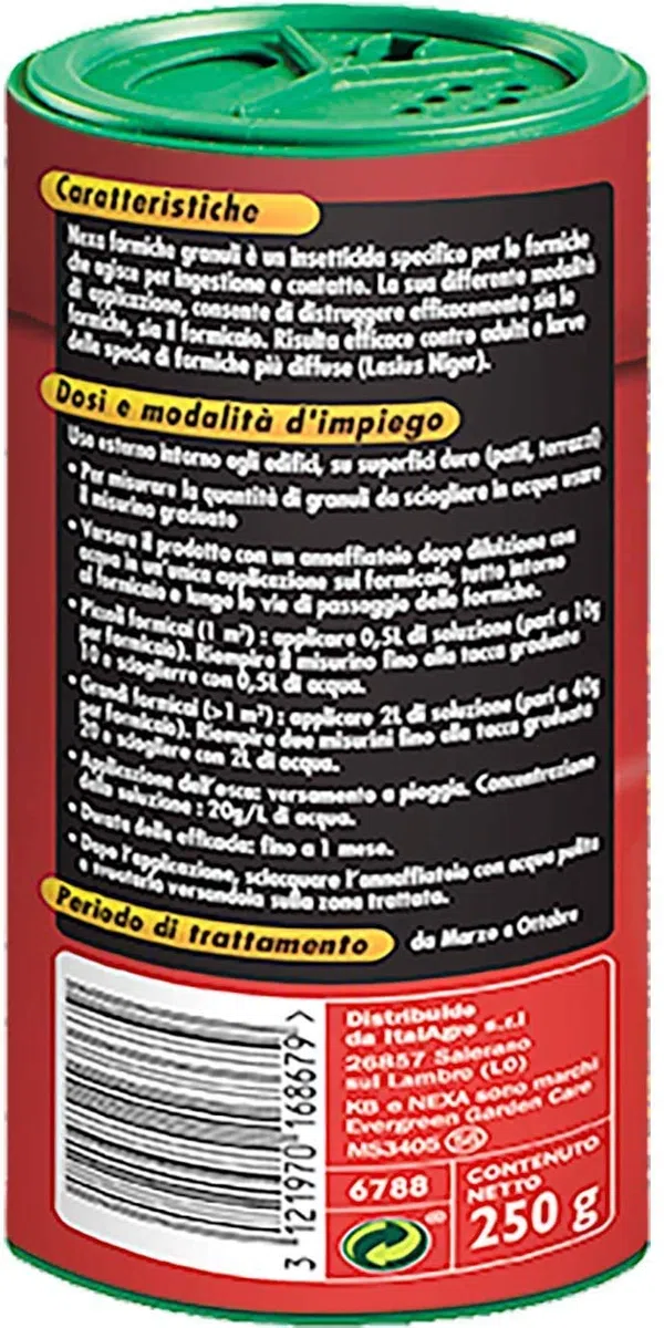 KB Nexa Formiche Granuli, 250g Offerta X 2 Pezzi
