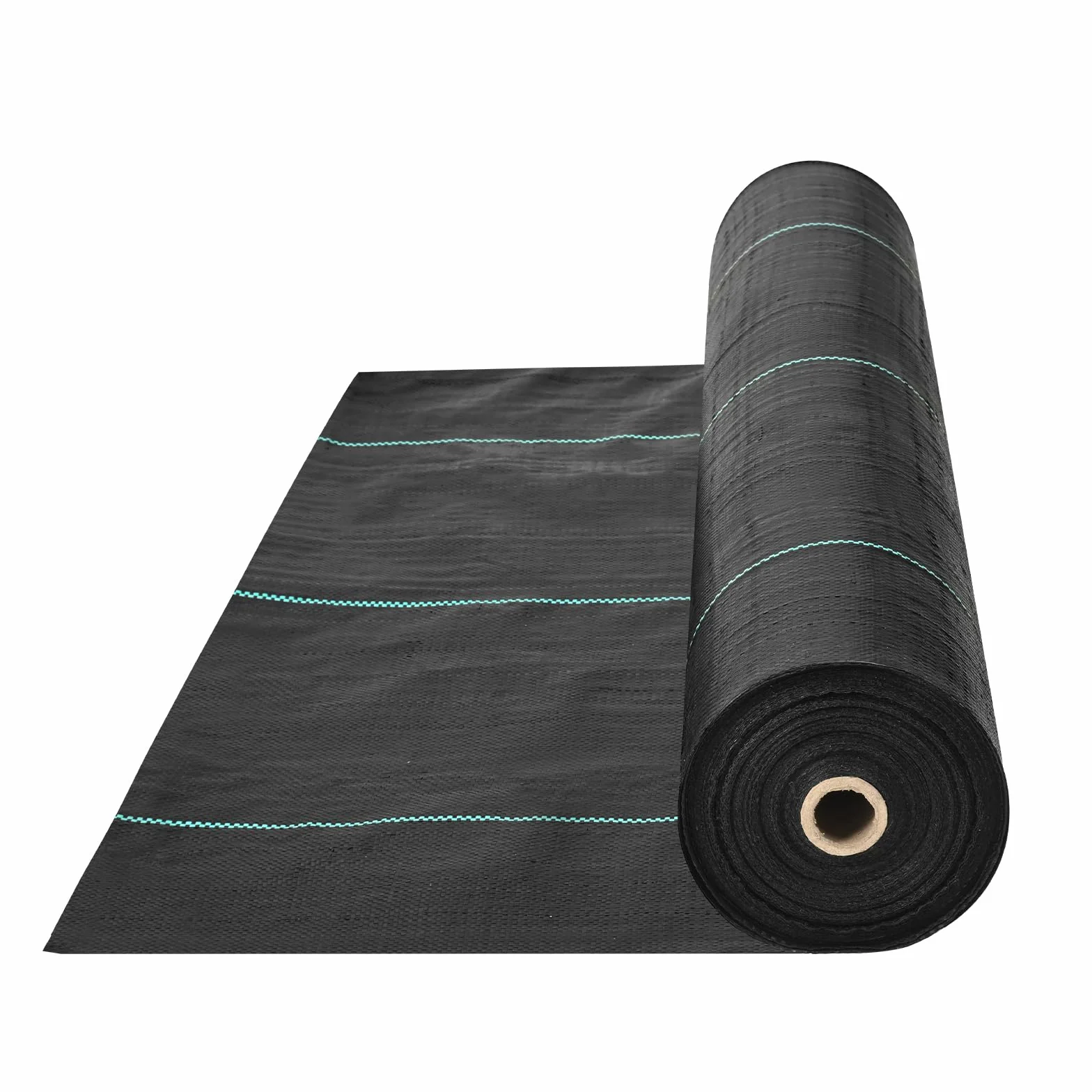 VEVOR Telo Pacciamante Anti Erbacce 1,8x30,5 m Geotessile Tessuto Anti-Ricrescita delle Erbacce sotto Ghiaia 108 g/m², Telo PP Permeabile Resistente agli Strappi per Paesaggistica, Copertura Terreno