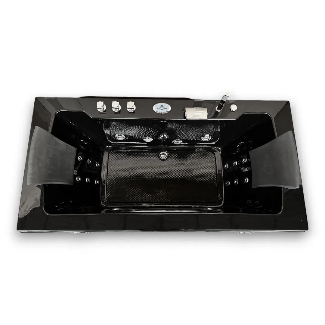 VASCA BAGNO IDROMASSAGGIO Hypnotic CROMOTERAPIA 180 x 90 cm SPA 2 PERSONE NUOVA