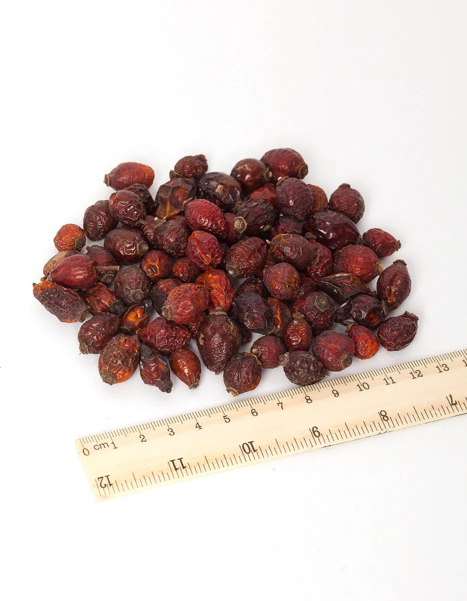 Rosa Canina Intera 2kg, Rosae Pseudo - Fructus, 100% Rosa Canina Naturale, Effetto Ringiovanente, Fonte di Vitamina C