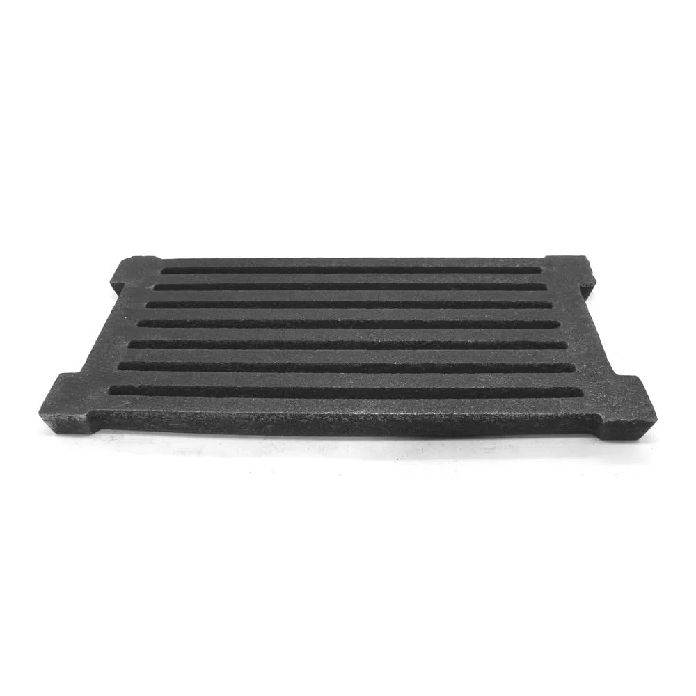 SEZAM Griglia in Ghisa 40 x 20 cm per Forno e Cenere - Adatta per Camino e Stufa - Diversi Diametri