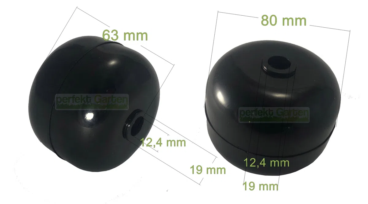 4X Ruota di supporto compatibile con falciatrice Alpina Brill Cooper Castelgarden Viking 82700000