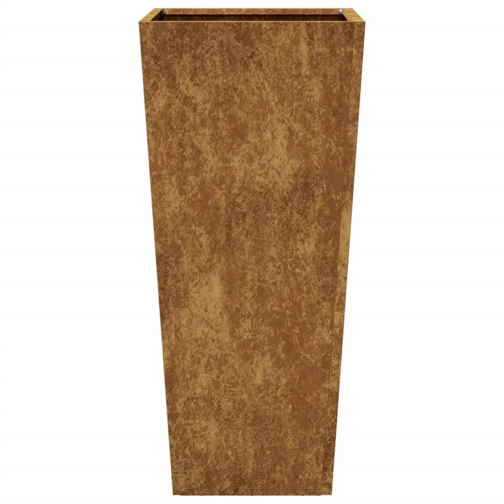 Generico Fioriere da Giardino 2 pz 35x35x75 cm in Acciaio Corten,Prato e Giardino,Giardinaggio,Vasi e fioriere-851093