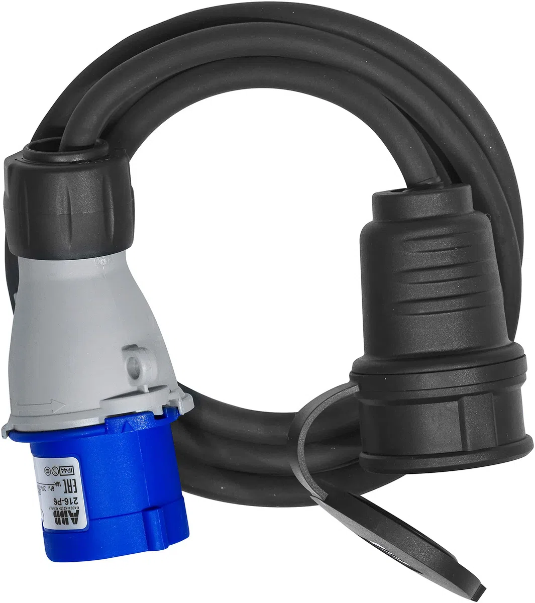 Brennenstuhl, 1132911, 1132911 P17 Extension Plug adattatore con 2 poli, 16 A, 230 V, 1,5 m H07RN-F 3G1.5