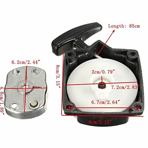 Portatile Recoil Pull Starter Strimmers Tosaerba Decespugliatore