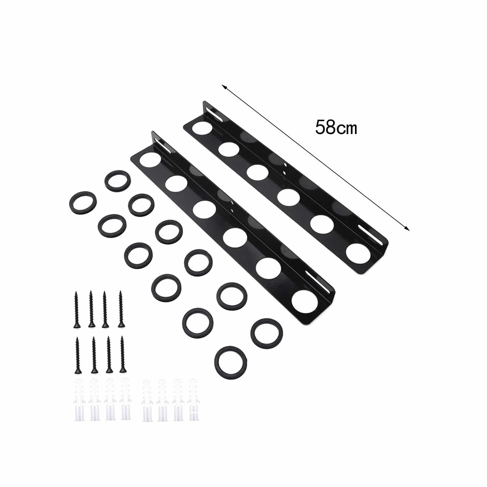 Organizza in modo efficiente le attrezzature da giardino con il portautensili manuale per giardinaggio di qualità, dotato di semplici accessori di