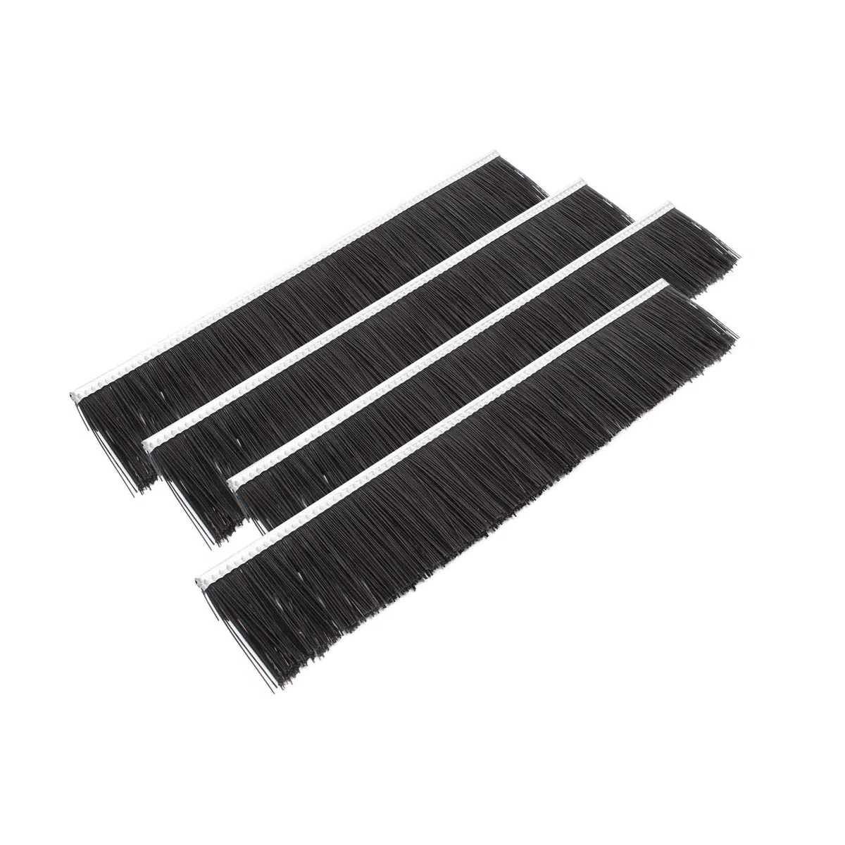 Wiltec Spazzole di ricambio 55 cm per spazzatrice da prato da 105 cm 4 pezzi Trattorino tosaerba
