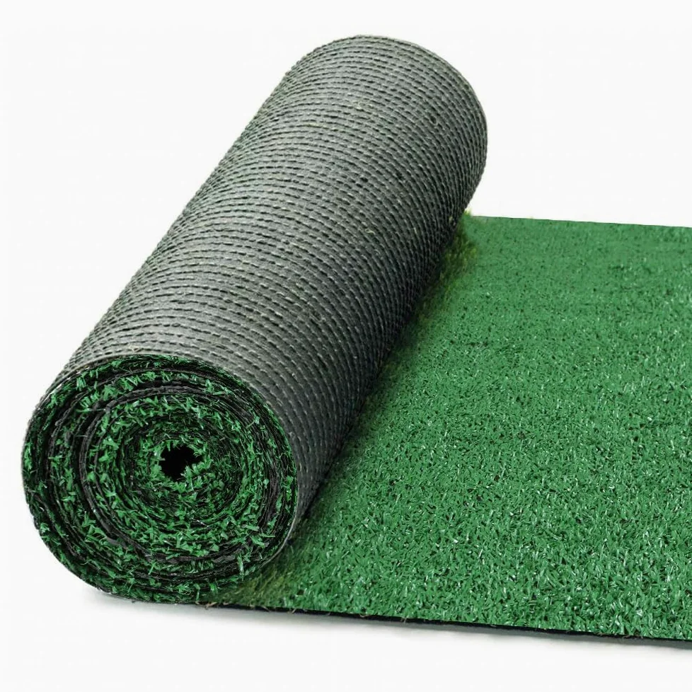 OLIVO.Shop Grass Green Erba Sintetica per Giardini e terrazze, Prato Sintetico 7 mm drenante, Manto erboso Artificiale a Rotoli, Varie Misure (1X5 Metri)