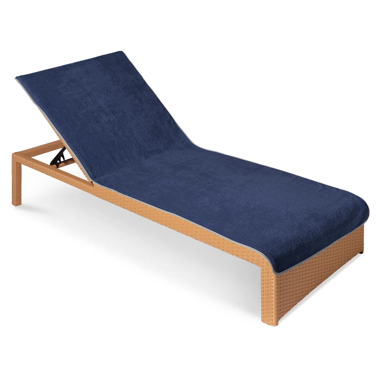 JEMIDI Copertura Sdraio Giardino - Rivestimento Lettino Prendisole Spiaggia Piscina - Copri Sdraio Esterno - Telo Mare XXL Spugna Moderno 80x200 cm