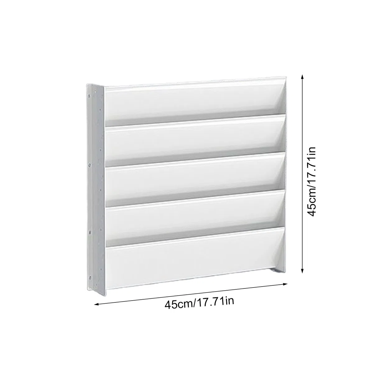 Deflettore Aria Condizionato Griglia Soffiante Unità Esterna | Copertura Guide per Bocchette Ventilazione a Soffitto Pavimento Finestra Tutti I Tipi Di Prese D'aria