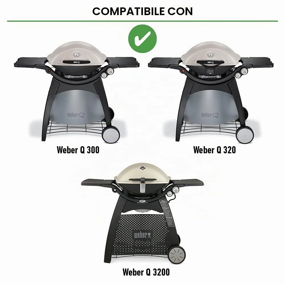 Weber Griglie di Cottura, compatibili con Serie Q 300/3000