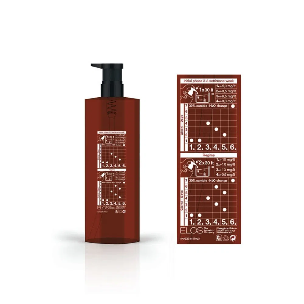 ELOS fertilizzante per acquario - 6. Oligoelementi Advanced Formula (250 ML)