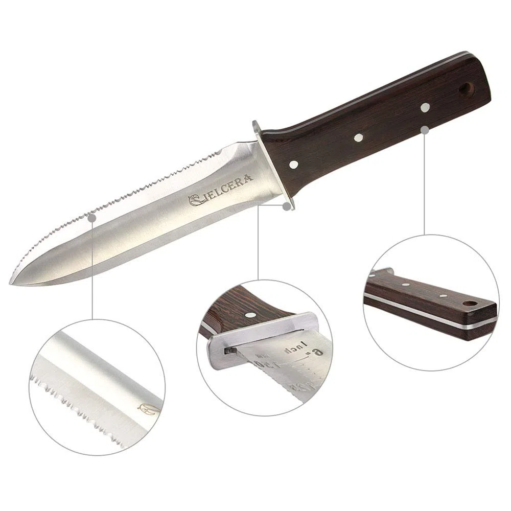Coltello da giardino Hori Hori (Lite), Giardinaggio Ideale Strumento