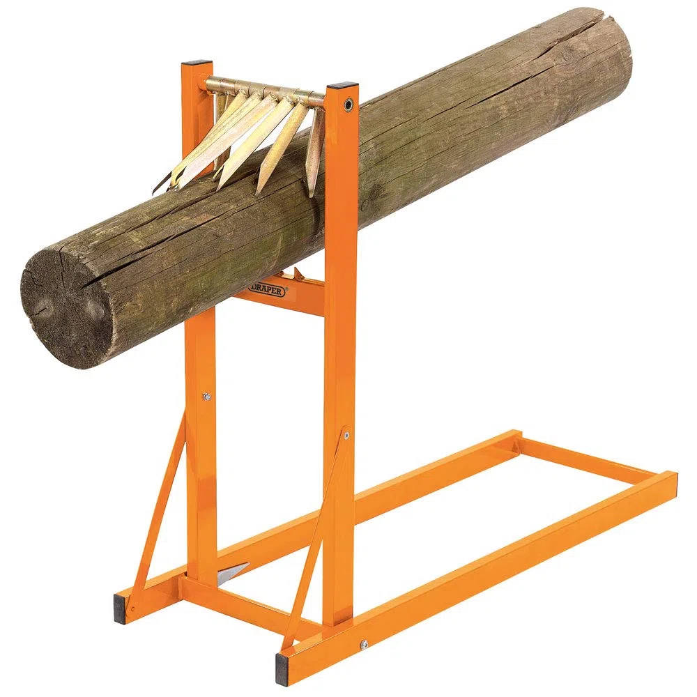 Draper 32273 Supporto per Tronchi, Arancia