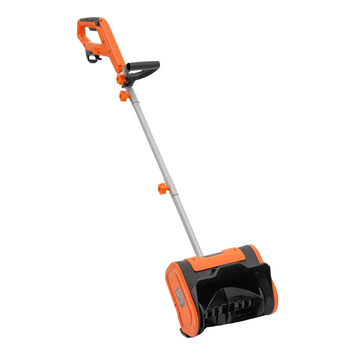 Spazzaneve elettrico con cavo batteria 220 V max velocità 3500 RPM per la rimozione di fogliame fango neve polvere auto arancione