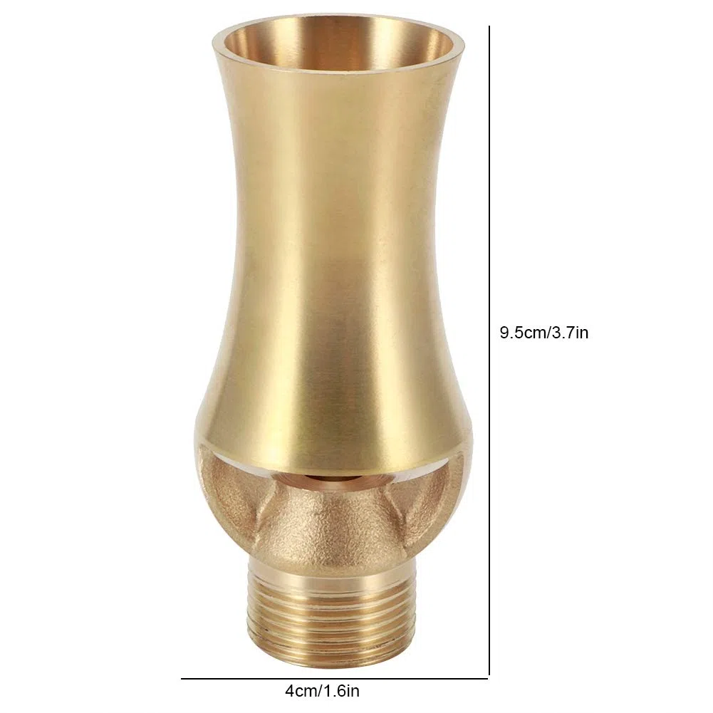 Omabeta Ugello per Fontana Durevole Installazione Facile Spruzzatore per Fontana Regolabile Facile da Usare per irrigatori da Giardino Fontane d'Acqua Fontane paesaggistiche