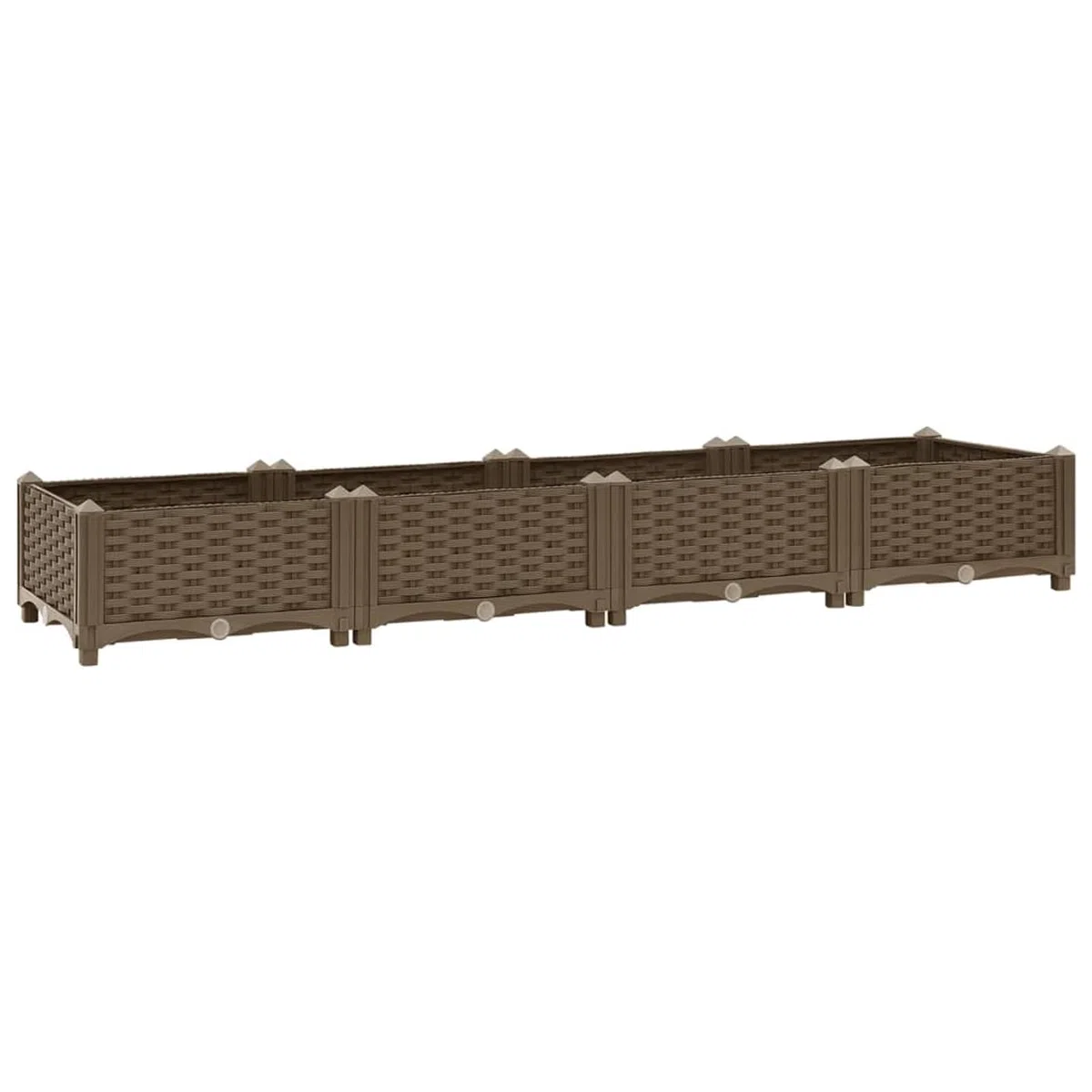 ShGaxin Arriate, Tavolo Da Coltivo, Orto Domestico, Coltivazione Di Piante Aromatiche, Arriate Da Giardino, 160x40x23 cm Polipropilene