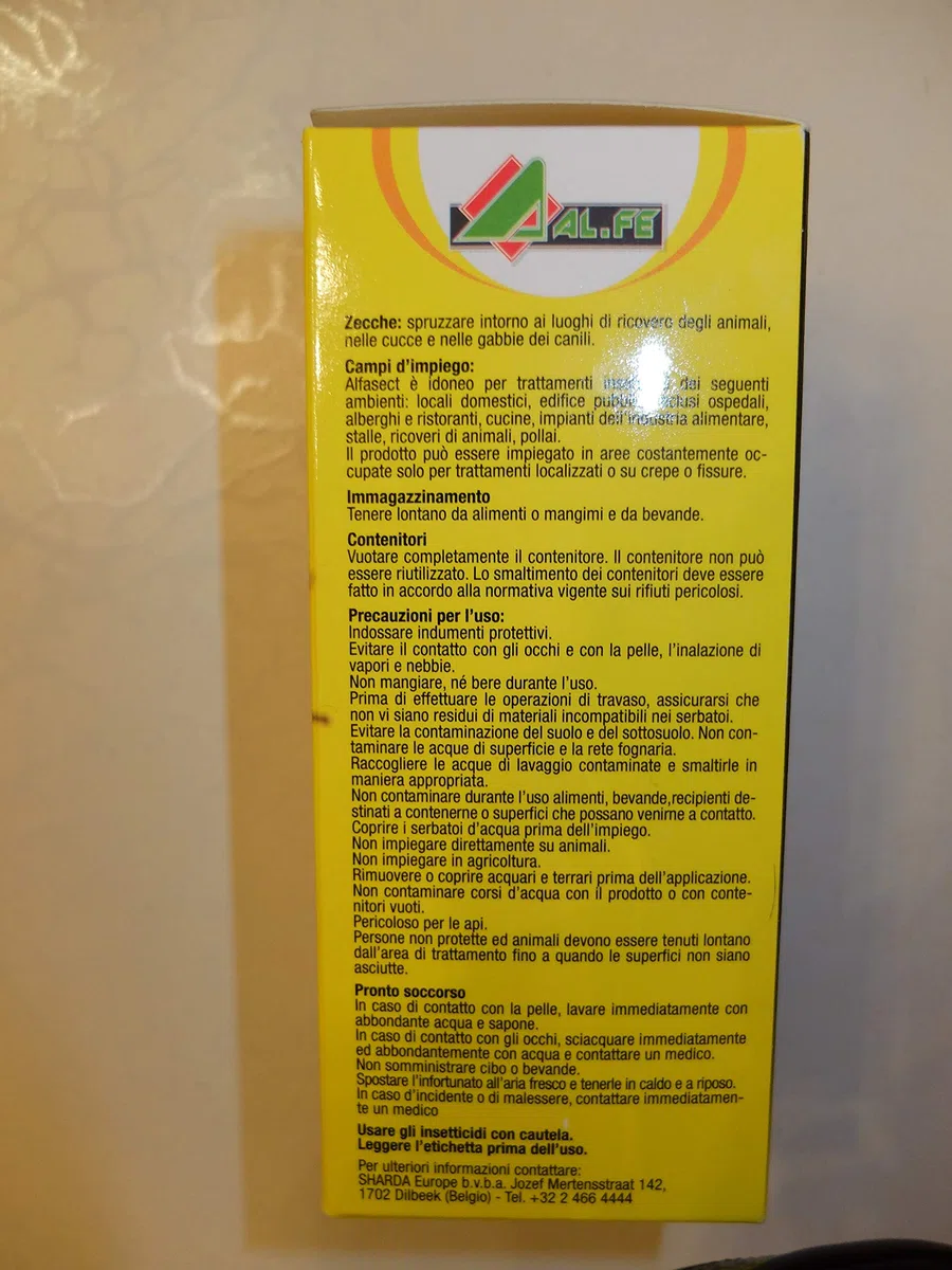 Insetticida Acaricida concentrato ALFASECT