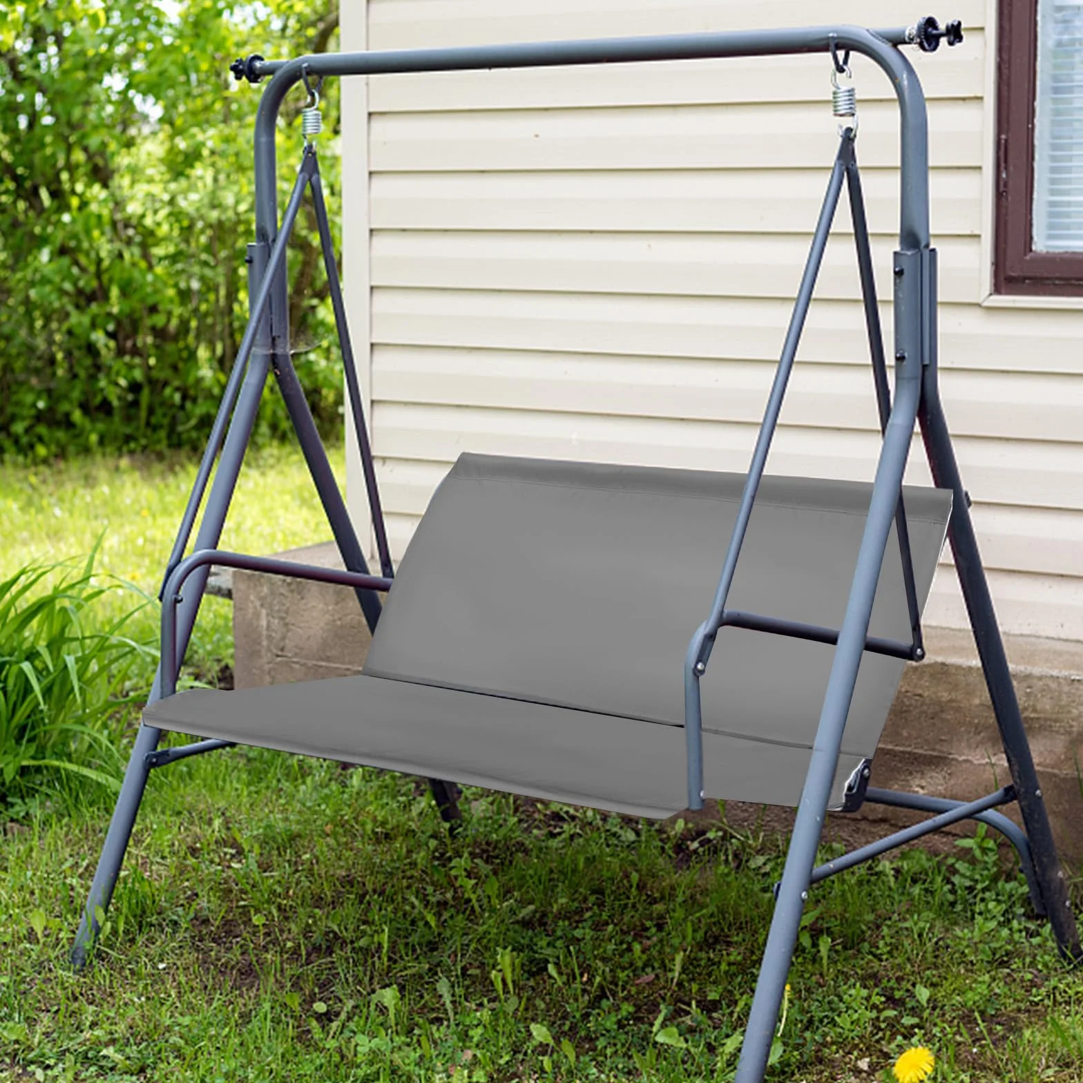 Rivestimento di ricambio per dondolo Hollywood, per sedia da giardino, altalena Hollywood, ricambio per altalena Hollywood, 148 x 52 x 52 cm