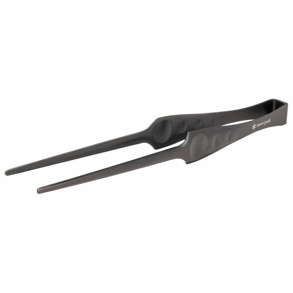 Snow Peak Pitts - Pinze per barbecue, griglia, focolare o casa, acciaio inossidabile, 27 cm