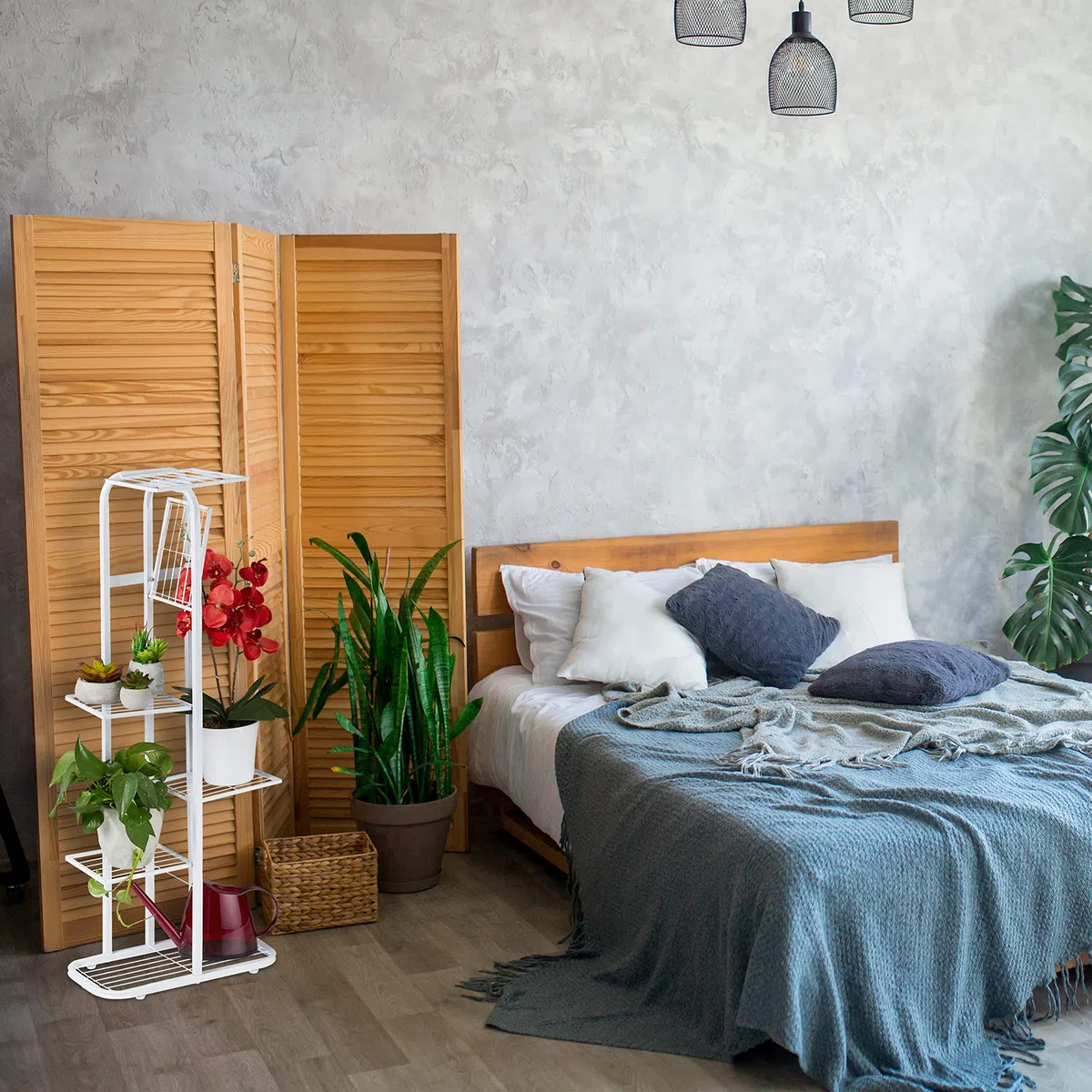 Relaxdays Scaffale Portafiori in Metallo, Fioriera da Esterno e Interno, 6 Mensole Porta Piante, 107 x 44 x 24 cm, Nero