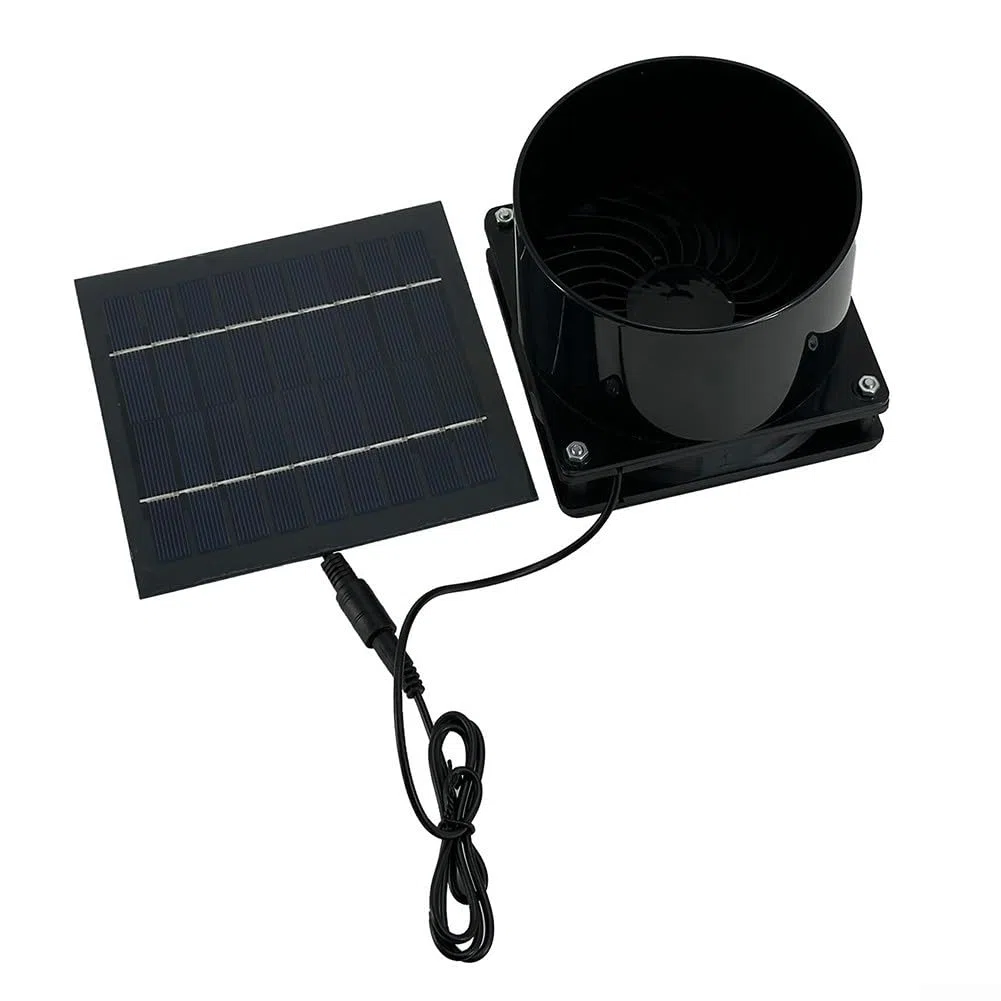 Riscaldatore Solare Per Serra, Piccolo Pannello Solare, Ventilatore Solare Per Camper, Serra, Casa, Pollaio (Pannello Solare+Ventola)